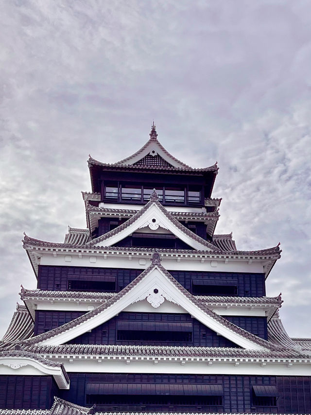 日本🇯🇵熊本｜意外發現熊本城是一個超棒的賞櫻地！千萬不要錯過進入熊本城裏面參觀