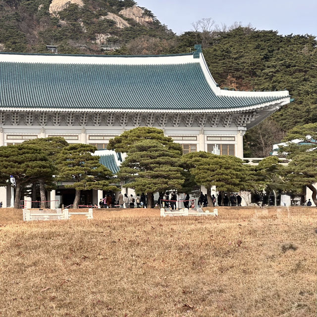너무나 예뻤던 청와대