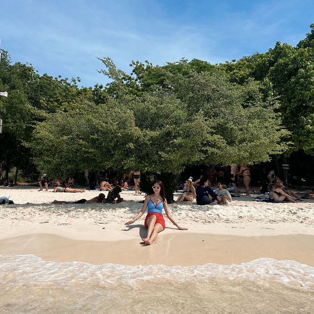 #หาดเทียน #เกาะล้าน #ช่วงนี้น้ำใสมาก