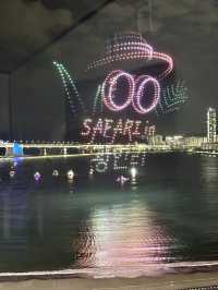 🇰🇷搭遊艇賞「廣安大橋」浪漫夜景及無人機煙火