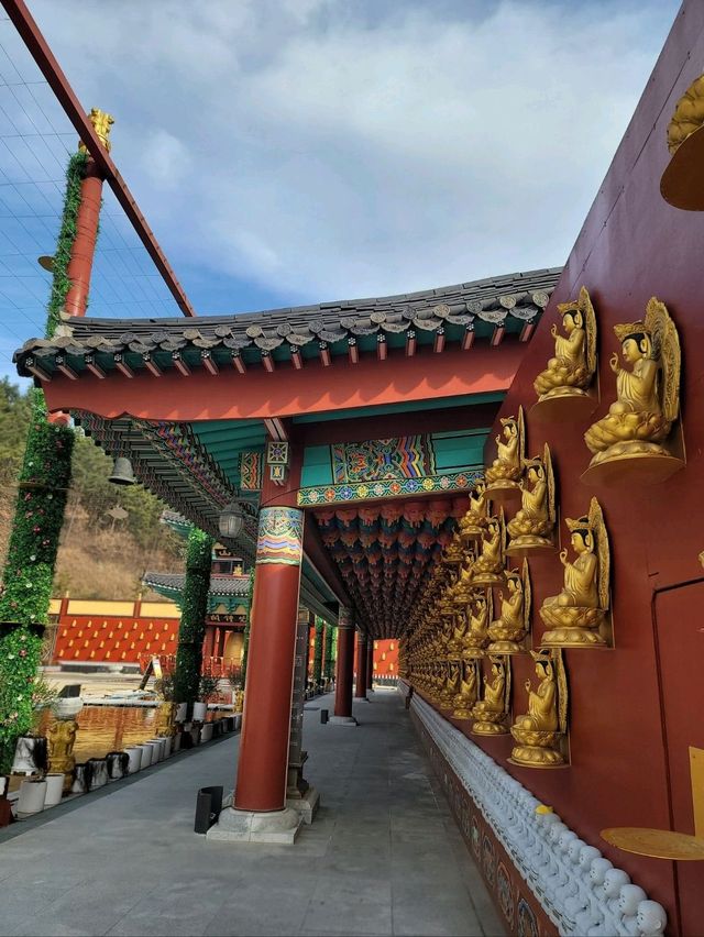 겨울 빙벽도 볼수 있는 영천 만불사🪷