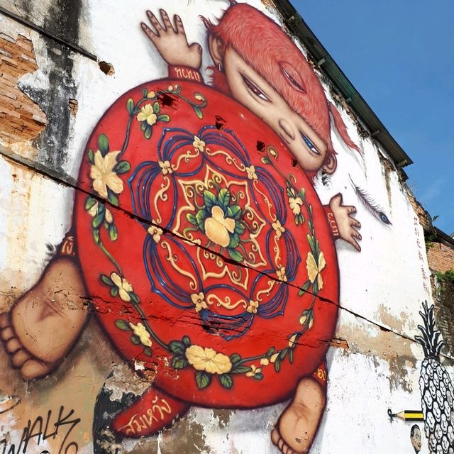 Street Art สุดชิค ในย่าน Phuket Oldtown