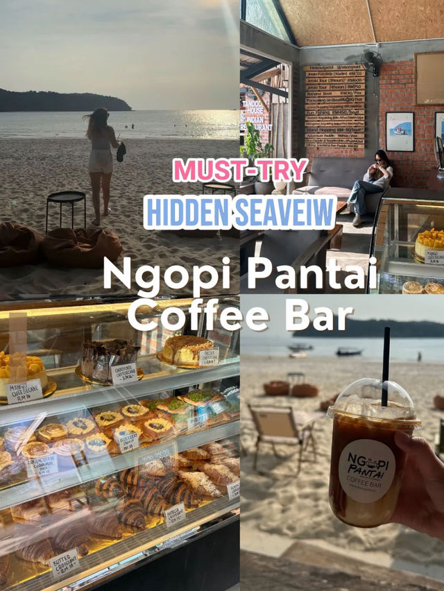 GO! DRINK! this coffee bar with seaview in Langkawi🇲🇾
