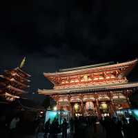 淺草寺：日與夜的心靈之旅✨🏯