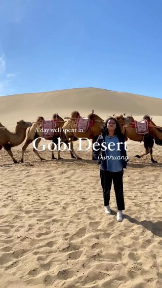 A Day Well Spent in Gobi Desert Dunhuang