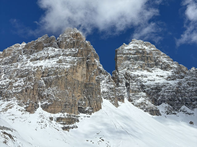This is in Italy (near Venice)! Called Dolomites 