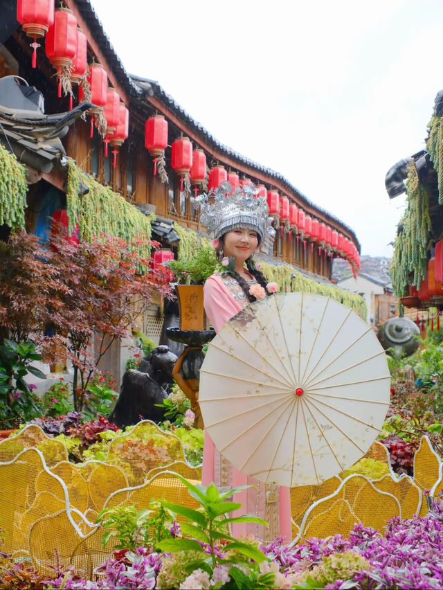 รีวิวเช่าชุดชนเผ่าลี่เจียง🇨🇳