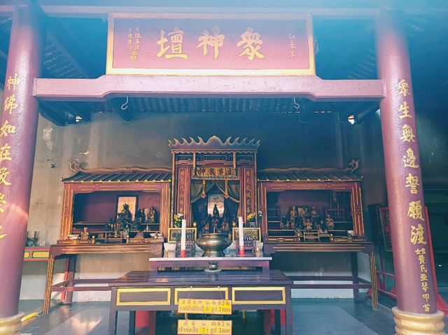 泰國董里著名的華人文化古跡寺廟景點:九皇大帝（斗母天尊），適合祈福拍照📸打卡