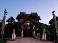 วัดศิลปะพม่า สถาปัตยกรรมงดงาม ในอำเภอเชียงคำ 