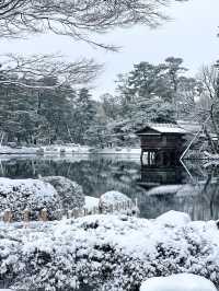 【金沢】幻想的な雪景色の兼六園