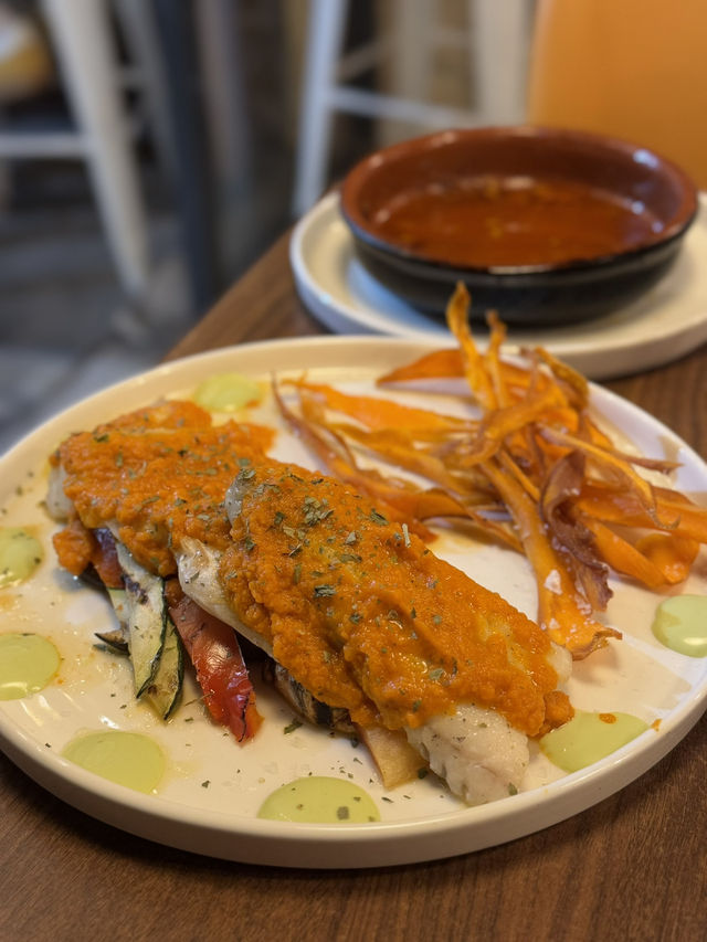 Quality seafood, honest price in the old town of Malaga