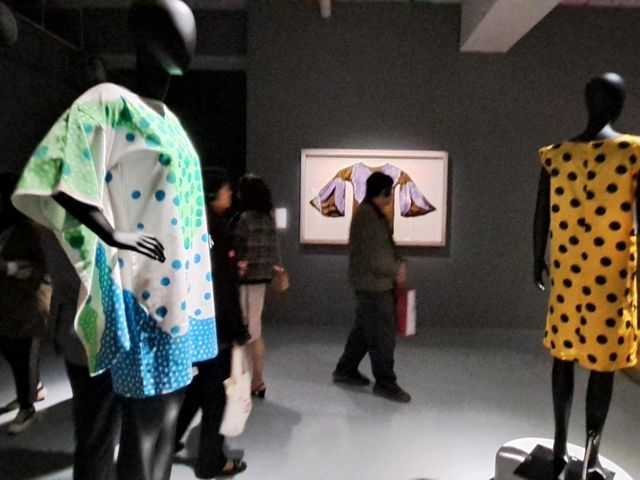 到北師美術館參觀草間彌生特展