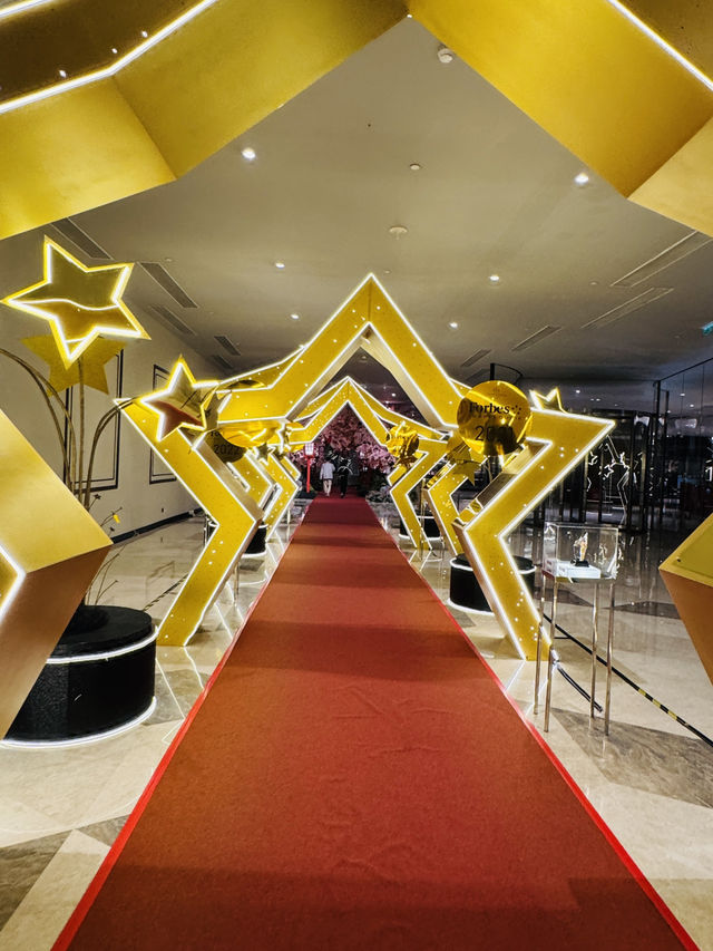 Walking the Red Carpet at Crockfords