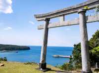 【鹿児島】口永良部島にある景色が美しい神社