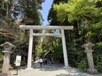 Amanoiwato Shrine วัดแสนสงบใกล้ชิดธรรมชาติ 