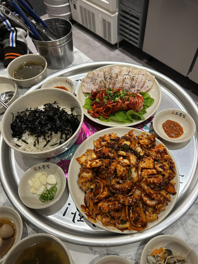 【東京/神田】本場韓国の味！絶品タコ料理《オボンジップ（오봉집）》