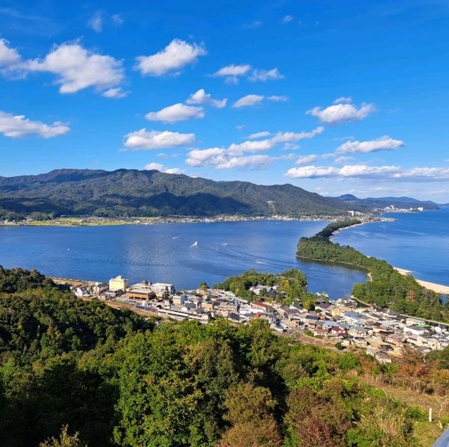 京都海景秘境，天橋立與傘松公園的天空之橋