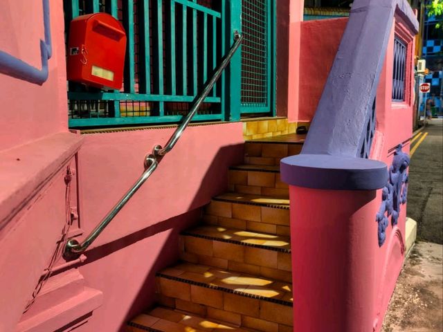 Peranakan shop houses 