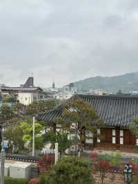 【韓国/南原】韓屋を見渡せる大型カフェ☕️