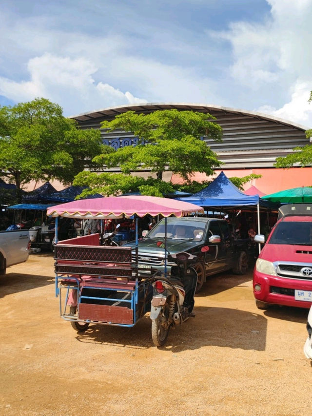 ตลาดสดม่วงงาม สิงหนคร สงขลา