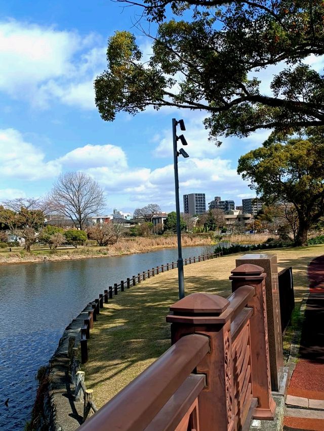 熊本著名觀光勝地 <水前寺江津湖公園>