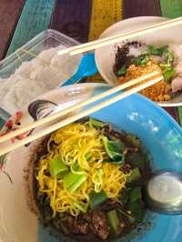 ก๋วยเตี๋ยว ป ประทีป บ่อเงิน อร่อย สะอาด ชมสวน