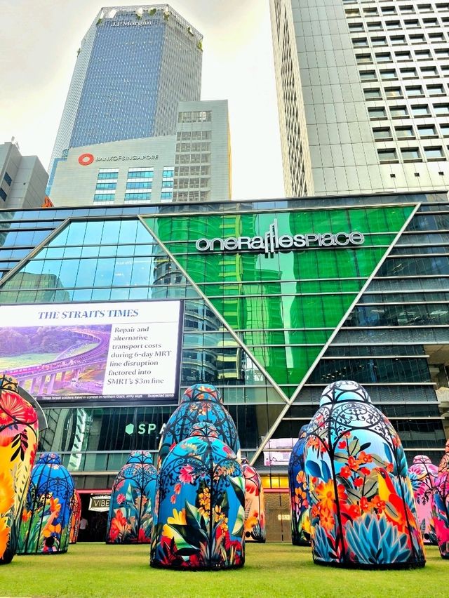 Step Into The Guardians at Raffles Place Park 