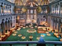 A Landmark is over 1600 year old which dressed as a Church and Mosque