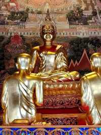歴史と信仰が刻まれた美しい彫刻たち。タイ文化の深さを感じる場所🗿✨ #タイの彫刻 #ワットプラパトムチェディ #伝統美
