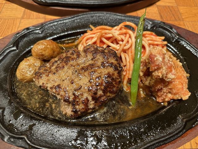 노리타케 이온몰 신마치점에서 인생 함바그를 만나다!