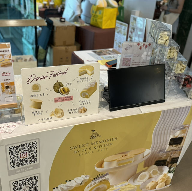 今個星期限定嘅「榴槤出沒注意」市集