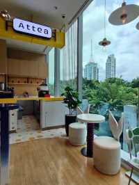 Attea Café คาเฟ่บรรยากาศสดใส