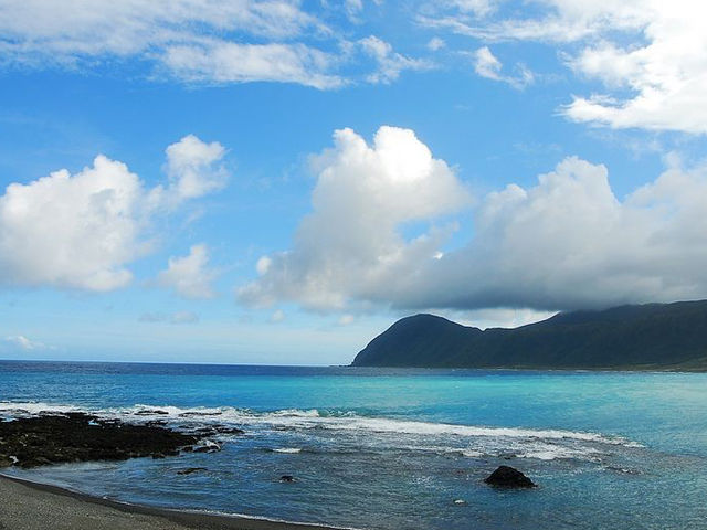 蘭嶼最美的日出海灣