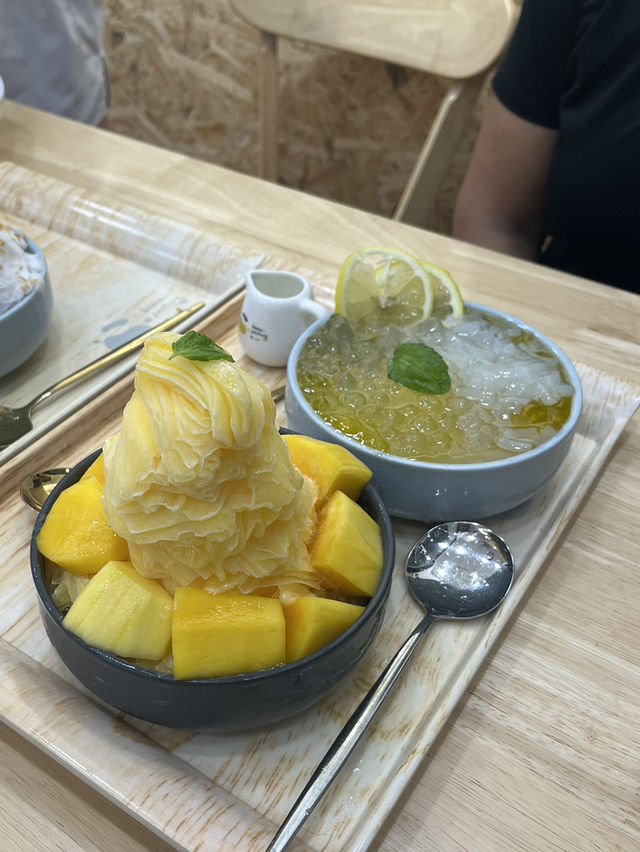 New shaved ice place in Ipoh 