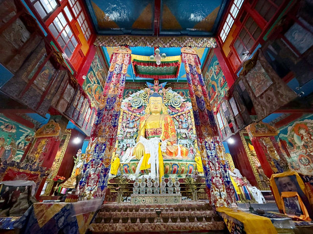 【インド・ダージリン Dung Gon Samten Choling Monastery】山の中の静寂