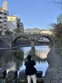 👓Megane Bridge: A Scene of Reflected Serenity 