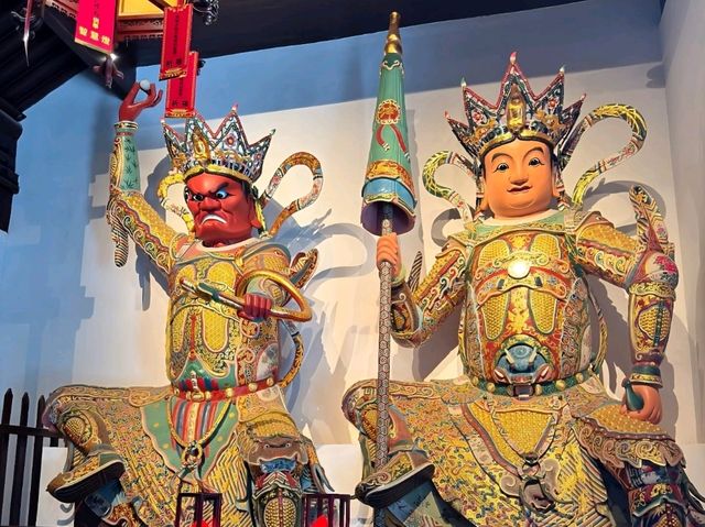 The Deities inside the Temple