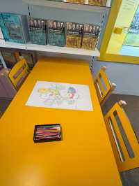 You can color sunflowers at Van Gogh Museum 