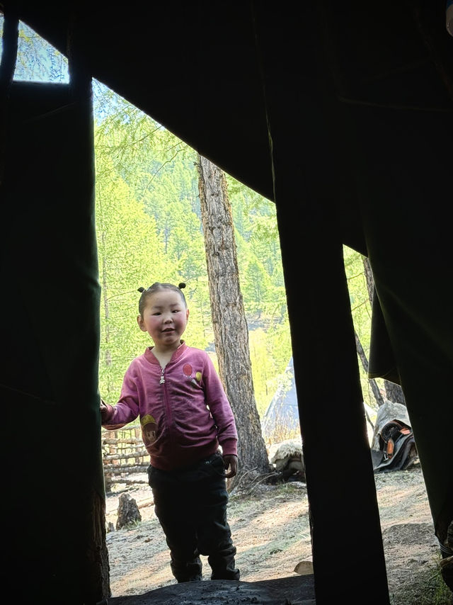 Reindeer Herders’ Village – Taiga, Mongolia