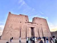 ［埃及旅遊］埃德夫神殿（Temple of Edfu）🦅法老的化身竟然有點可愛😍