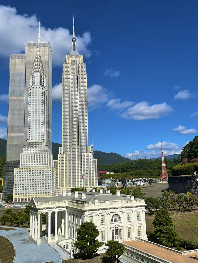 世界旅行した気分になれるミニチュアテーマパーク