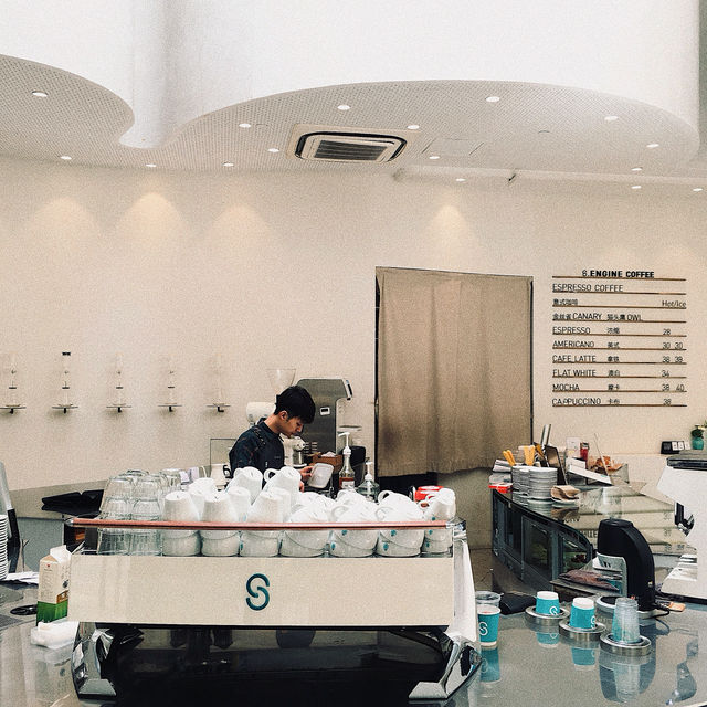 “S.Engine Coffee At Shanghai☕️📍