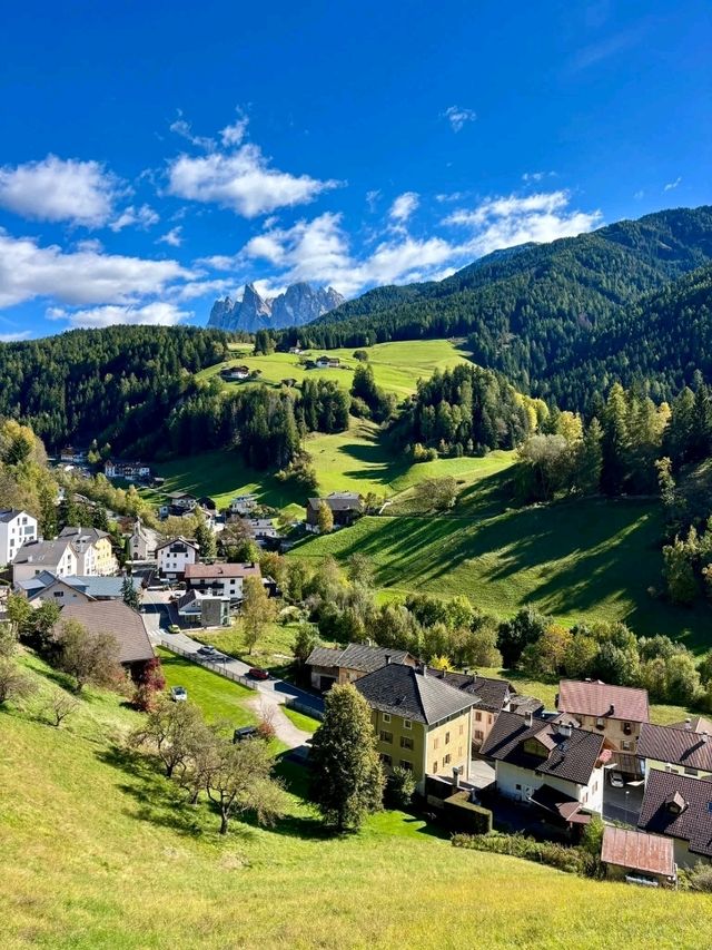 beautiful Alpine valley