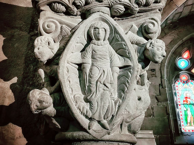 Solo in a Geometric Marvel: Sainte-Marie de Rieux-Minervois