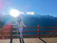 จุดชมวิวภูเขาหิมะเหมยลี่