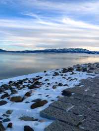 ❄️ “The Crystal Lake of Xinjiang” ❄️