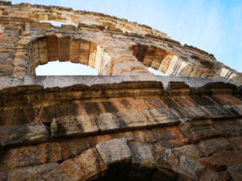 ヴェローナ - 石の層と日常生活