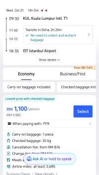 🇹🇷✈️ Kuala Lumpur → Istanbul from RM840 One Way | Qatar Airways 