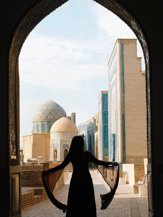 Shah-i-Zinda, Samarkand, Uzbekistan.