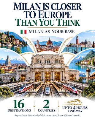 Perjalanan Kereta Api Milan: Gerbang Utama Menuju Italia & Swiss 🚄✨